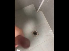 Young bear wanks in the bathroom 3