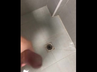 Young Bear Wanks in the Bathroom 3