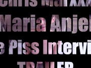 Preview 1 of Maria Anjel: The Piss Interview TRAILER