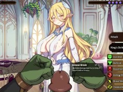 Big tits Elf rubs a big cock - The Impregnation of the Elves Conquest part 5