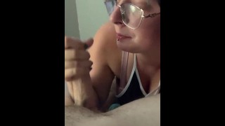 Hot ALT chick gives the best head