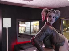 Harley Queen being fucked hard in the ass