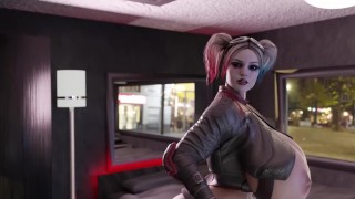 Harley Queen Getting A Serious Asshole Fuck