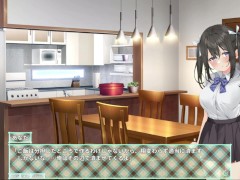 【アニメーションエロゲー実況(体験版)】letnie'stra -あなたと過ごすひと夏の- 爆乳J〇のおっぱい揉んでフェラしてもらって・・(モーションアニメ同人エロゲー Hentai game)