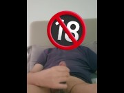 Preview 3 of Masturbate and cum with Svakom neo and boners vibrating