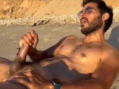 Public nude beach masturbating