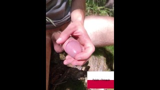 Polski penis i zabawa w lesie