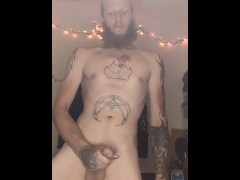 Jacking off and playing with my cum 💦🤑❣️😘