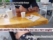 Preview 5 of She really pushes a married man to fuck her ass in a public place - real porn