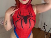 Preview 1 of The Amazing Spider-Girl Gets ANAL Fucked - CREMPIE - CUMSHOT
