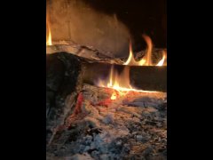 Relaxing ASMR fire sounds