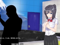 【#02 アニメーションエロゲー(体験版)】若肉壺の湯～Live2D×銭湯経営シミュ～ 洗体サービスで客のちんぽを手コキすることになり・・さらに中出しセックスまで・・(hentai game) 2/16