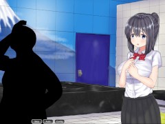 【#02 アニメーションエロゲー(体験版)】若肉壺の湯～Live2D×銭湯経営シミュ～ 洗体サービスで客のちんぽを手コキすることになり・・さらに中出しセックスまで・・(hentai game) 9/16