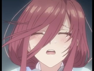 エロアニメ-【五等分の花嫁】ミクがひたすらバックで突きまくられる-HENTAI Animation-real voice