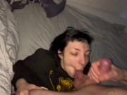 Preview 3 of sloppy rough blowjob