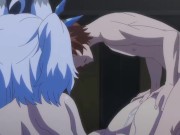 Preview 6 of Cute Anime Girls Threesome With a Lucky Boy