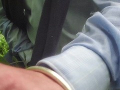 Masturbation in service area on a motorway