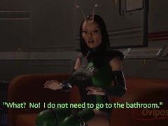 Mantis Puts Her Eggs In Me (3D Oviposition Parody) - Screenshot 2 of 16 - Cartoon