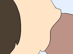 A special blowjob in the bathroom 👄💙 | Animation