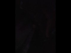 Purple Lighting BBC Moaning and Masturbation