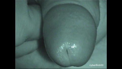 Extremo Closeup Nightvision Precum e Ejaculação