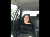 I record myself playing with my vibrator in the uber on the way home