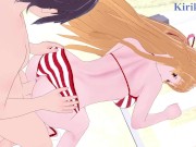 Preview 4 of Asuna (Asuna Yuuki) and I have intense sex on the beach. - Sword Art Online Hentai