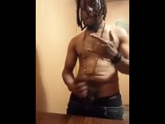 Can I tap this Heavy BBC down on your lil wet wet like this?? 🍆😏🤟🏾