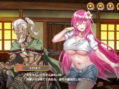 【#01 ハーレム島へようこそ！(体験版)実況】爆乳JDや巨乳村娘達に中出しセックスしまくって孕ませまくるハーレムシミュレーション同人エロゲー(Harem hentai game)