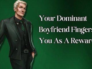 Your Dominant Boyfriend Fingers You as_a Reward