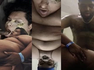 Thicc Sissy gets Destroyed by BBC Bull during Pride