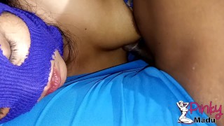 Sri Lanka girl gets her back massaged and frontal oil massaging (Part 1) 🔥🔥 මල්ලි දුන්න