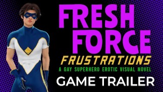 Fresh Force Frustrations: визуальная новелла о гей-эротическом супергерое