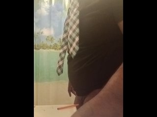 vertical video, verified amateurs, smoking, solo male