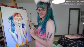 pintando Miss_Sydney