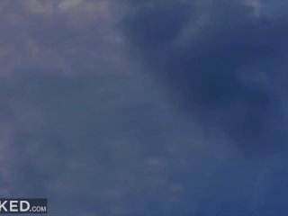 BLACKED Thirsty Blonde Britt deep throats Isiah's thick BBC screenshot number 0