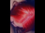 Preview 4 of Red Head Best Sloppy BlowJob
