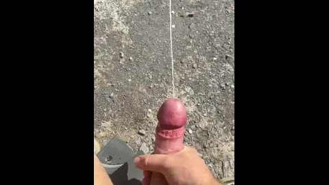 Squirting Cum Really Far