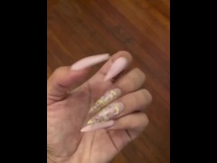 ASMR tapping long nails - Screenshot 15 of 16 - Nails
