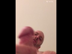 Making My Cock Cum Before Bed - BWC - Masturbation - Cumshot - Stroking Hard Dick