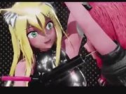 Preview 1 of Futa Futanari Anal Gangbang Huge Cumshots 3D Hentai