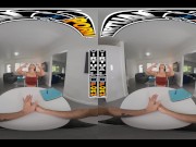 Preview 1 of VIRTUAL PORN - French Anal Lesson With Cassie Del Isla In VR
