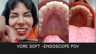 Endoscope Vore debora POV