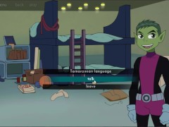 18Titans Episode 2 - StarFire Handjob