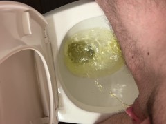 Had to piss so bad i made a mess