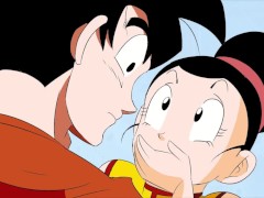 Milk gets hot for goku before the tournament | Dragon Ball Parody| Anime Hentai 1080p