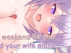 Hentai JOI Your wife spoils you for the weekend [Multiple Paths] [Healing] [Edging] [Moaning]