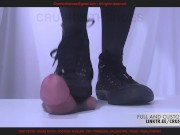 Preview 2 of Hard Shoejob with my Black Converse after Rock Concert until you cum