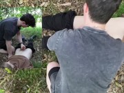 Preview 2 of Blowjob in the Woods