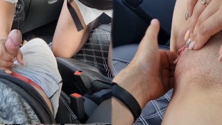 Uber Guy Cheating On MILF Cums While Traveling To Cuckold Husband